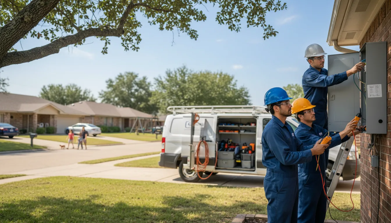 Certified electrician providing emergency electrical services in Palmetto, GA